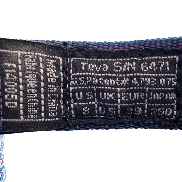 Teva Women’s 8 Hurricane II Amy Purple Hiking Sandal - Picture 8 of 9